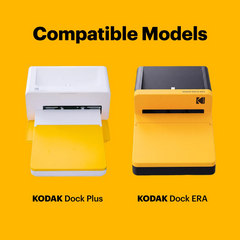 Kodak 4PASS 4x6" Cartridge & Paper – 80 Photos, for Kodak Dock Era