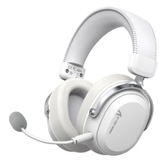 Attack Shark L30 Pro Wireless Gaming Headset – Pro Audio Tuning, Silver White