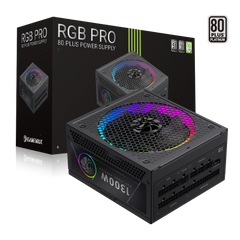 GAMEMAX RGB PRO 1300P BLACK POWER SUPPLY