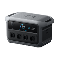 Anker SOLIX C2000 Gen 2 2048Wh 2400W Power Station – A17832A1, Gray