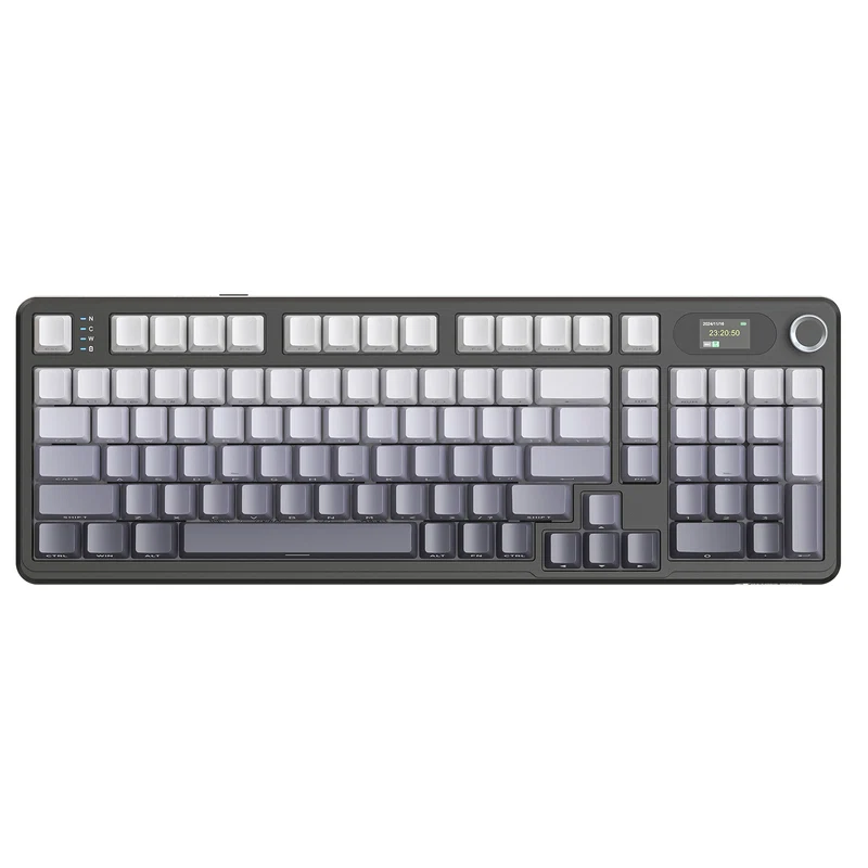 Attack Shark X98 Pro Wireless Keyboard – Bluetooth/2.4G/Wired, Moon Night, Blueberry Switch