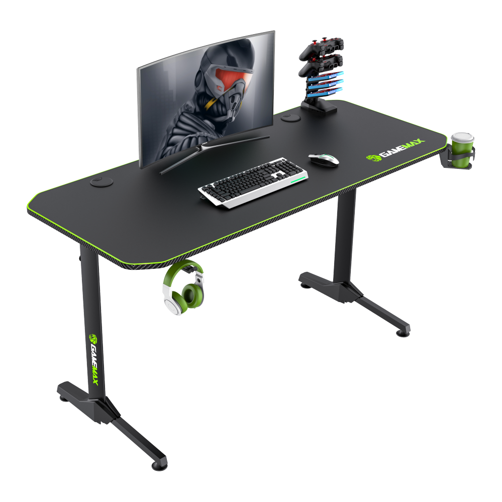 GAMEMAX D140 CARBON RGB GAMING TABLE