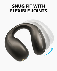 Anker Soundcore C40i Open-Ear Clip-On Earbuds – Flexible Joint Design - Clarity Black