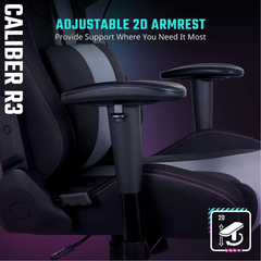 COOLER MASTER CALIBER R3 GAMING CHAIR - BLACK