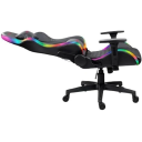 Xtrike-ME GC-907 - Ergonomic RGB Gaming Chair, 3D Armrests, PU Leather Finish, 135° Recline, 150kg Capacity, Black