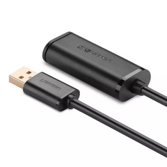 UGREEN US121 USB 2.0 Active Extension Cable with Chipset 5m (Black)