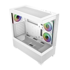 COOLER MASTER ELITE 690 GAMING CASE - WHITE