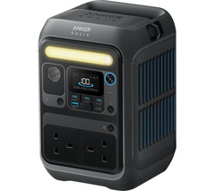 Anker SOLIX C300X 288Wh 300W Power Station – A1723211, Black