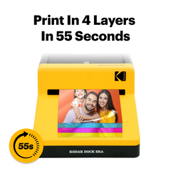 Kodak Dock Era D600 4x6" Photo Printer – Bluetooth, Dye Sublimation