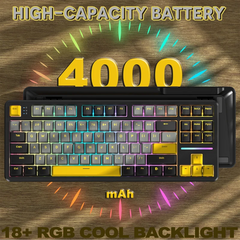 ATTACK SHARK X87 RGB LINEAR CHANGRUN SATELLITE SWITCH -STAR BLACK