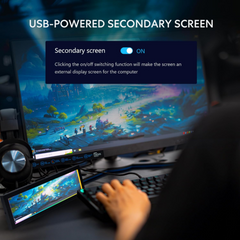 Lian Li SM088X 8.8" Universal Screen - Black