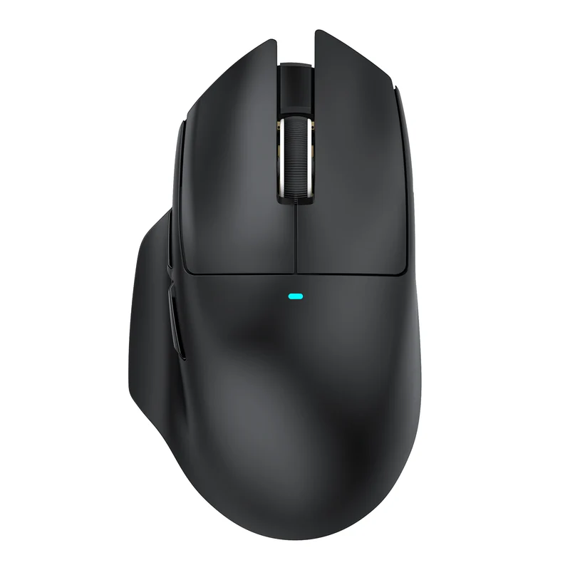 Attack Shark V6 Wireless Mouse – Bluetooth, 25000 DPI, PAW3311, Black