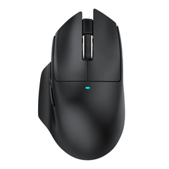 Attack Shark V6 Wireless Mouse – Bluetooth, 25000 DPI, PAW3311, Black