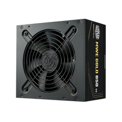 Cooler Master MWE Gold V3 ATX 3.1 Non-Modular Power Supply – 80 Plus Gold, Black