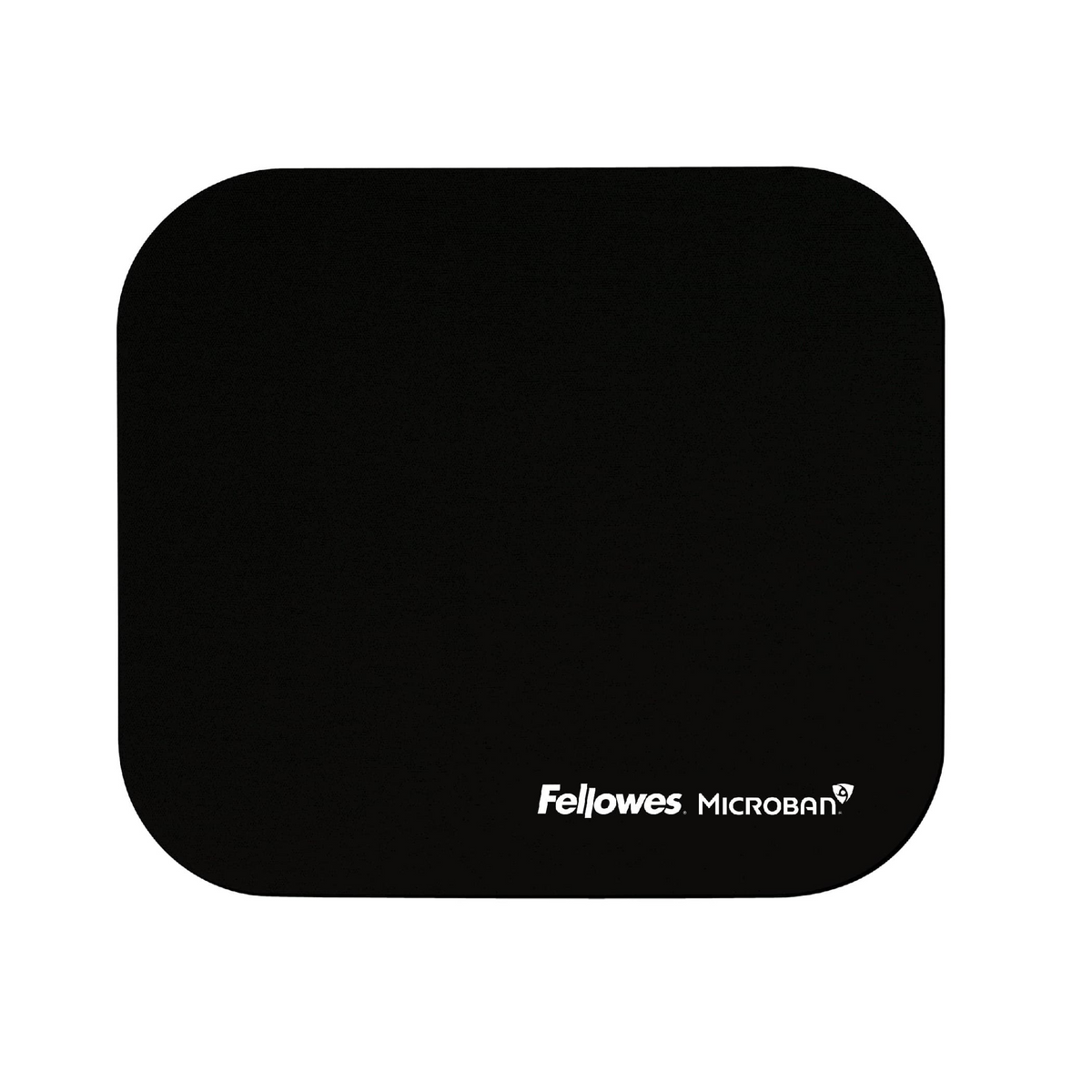 Fellowes Microban Mouse Pad - Black
