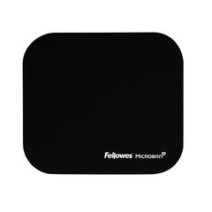 Fellowes Microban Mouse Pad - Black