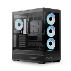 AEROCOOL P500B DIGTAL ATX Mid Tower GAMING CASE - BLACK