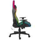 Xtrike-ME GC-907 - Ergonomic RGB Gaming Chair, 3D Armrests, PU Leather Finish, 135° Recline, 150kg Capacity, Black