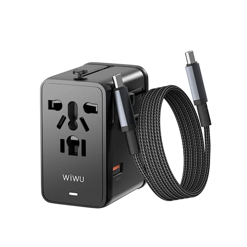 WIWU Wi-UA015 75W Universal Adapter Cable Combo
