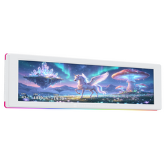 Thermalright Trofeo Vision 9.16" ARGB LCD Screen for PC Cases – 1920x480, White