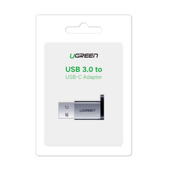 UGREEN US276 USB-A 3.0 to USB-C Adapter (Gray)