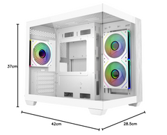 COOLER MASTER ELITE 481 GAMING CASE - WHITE