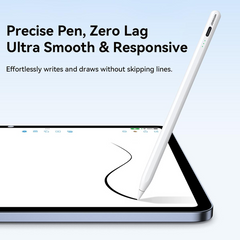 JOYROOM JR-A15 PRO Active Capacitive Pen (Including 2 Spare Nibs) - White