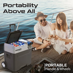 PROMATE POWERCOOLER-40 LITERS-PORTABLE OUTDOOR MINI