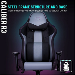 COOLER MASTER CALIBER R3 GAMING CHAIR - BLACK