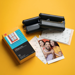 Kodak 4PASS 4x6" Cartridge & Paper – 80 Photos, for Kodak Dock Era