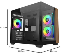 COOLER MASTER ELITE 481 GAMING CASE - BLACK