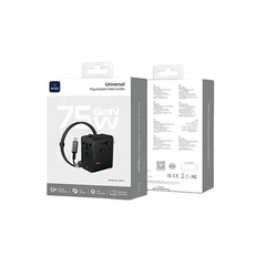 WIWU Wi-UA015 75W Universal Adapter Cable Combo