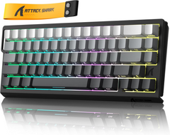 ATTACK SHARK X68 HE MAGNITC SWITCH KEYBORAD MOONLIT NIGHT