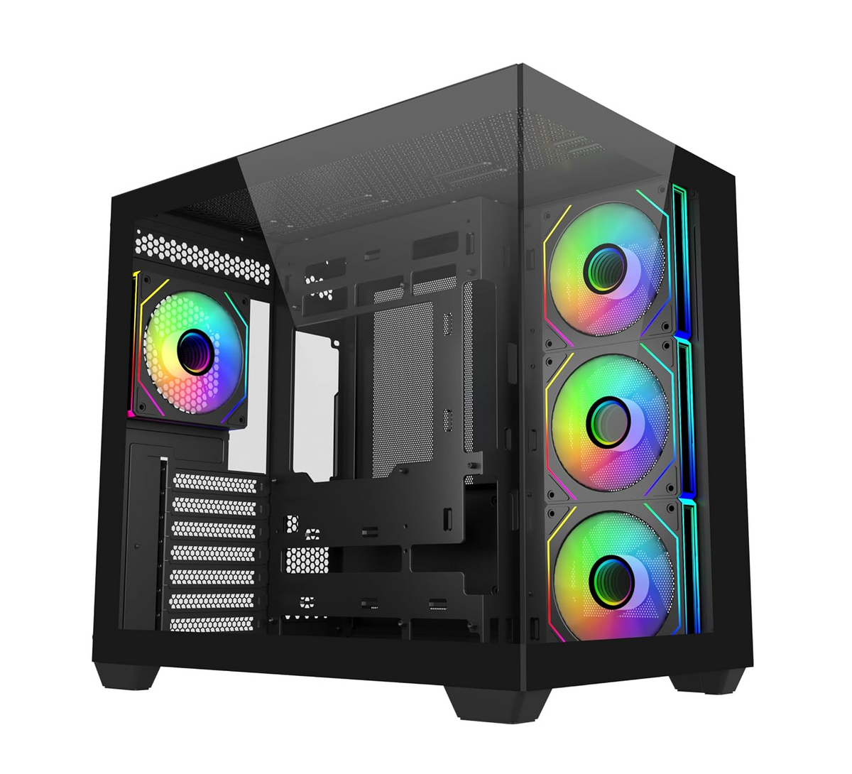 COOLER MASTER ELITE 681 GAMING CASE - BLACK
