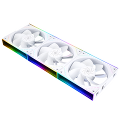 Thermalright TL-M12QR 120mm Reverse Airflow ARGB Fans – 3 Pack, White
