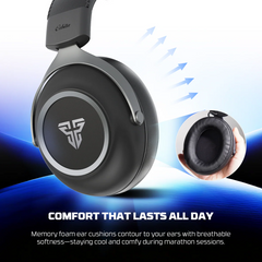 FANTECH ORBITA WHG07 WIRELESS TRI MODE BLACK GAMING HEADSET