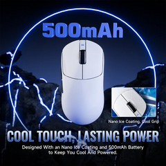 ATTACK SHARK X8 SE Wireless Gaming Mouse - White