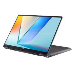ASUS Vivobook 16 Flip (TP3607SH-RJ021), Intel® Core™ Ultra 7 256V, GeForce RTX™ 5050 8GB GDDR7, 16GB LPDDR5X, 1TB SSD NVMe, 16" 3K OLED Touch w/ SA203H Pen, - Matte Gray