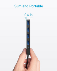 Anker USB-C Data Hub (4-in-1 5Gbps) - Black