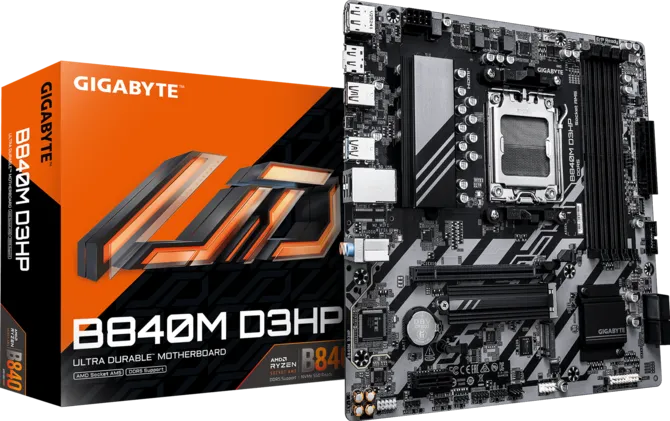 GIGABYTE B840M D3HP WIFI6E DDR4 MD Socket AM5, Motherboard