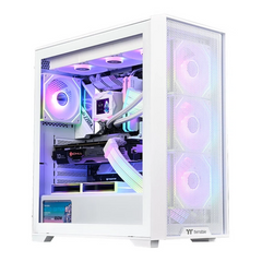 THERMALTAKE S-M Steel Shadow ATX GAMING CASE MESH - White