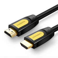 UGREEN HD101 HDMI Round Cable 3m 4K@60Hz HDMI 2.0 (Yellow/Black)