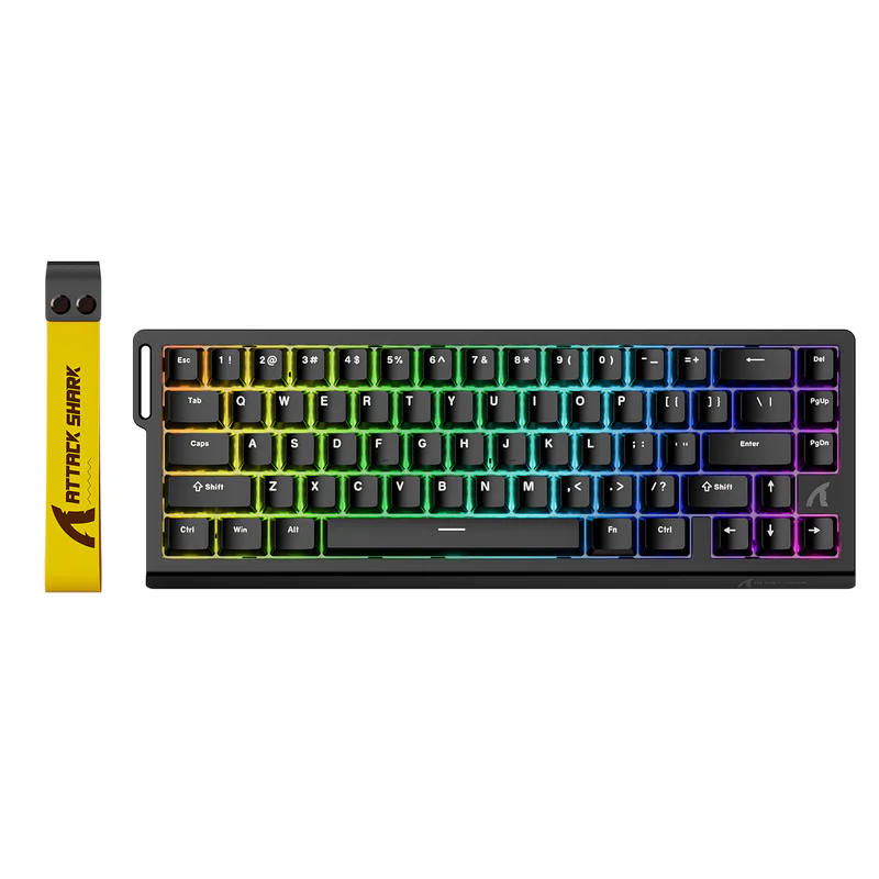 ATTACK SHARK X68 HE MAGNITC SWITCH KEYBORAD BLACK
