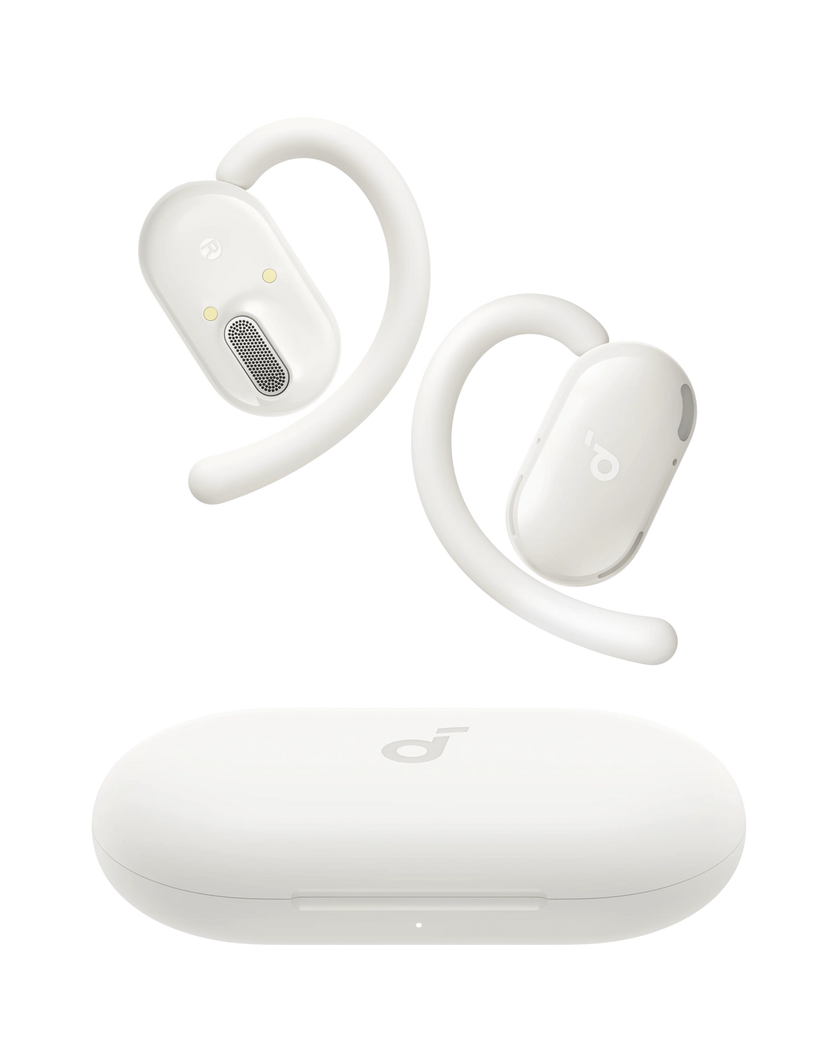 Anker Soundcore V20i Open-Ear Headphones – Adjustable Ear Hooks - White