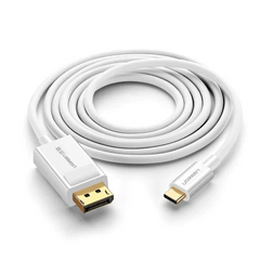UGREEN MM139 USB Type C to DP Cable 1.5m (White)