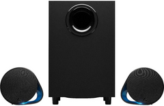 Logitech G560 PC Gaming Speaker System with 7.1 DTS:X Ultra Surround Sound, Game Based LIGHTSYNC RGB, Two Speakers and Subwoofer, Bluetooth, USB, Immersive - Black