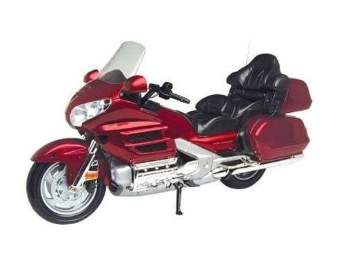 Motor Max 76264 Honda 1800CC Goldwing Road Bike Red 1:6 Moto Modellino