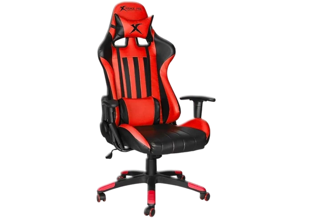 Xtrike-ME GC-905 - Ergonomic Gaming Chair, 135° Recline, PU Leather Finish, Adjustable Height & Armrests, 120kg Capacity, Red