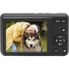 Kodak FZ55 Compact Digital Camera – 5x Optical Zoom, 16MP CMOS, Red