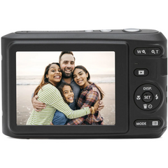 Kodak PIXPRO FZ45 Compact Digital Camera – 4x Optical Zoom, 16MP, AA Batteries, Red